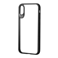 Чехол для смартфона Apple iPhone X DA/ Back/ TPU/ PC/ Прозрачный Черный