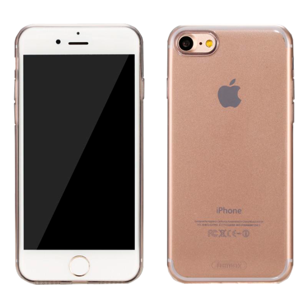 Husa Apple iPhone 7/8 Plus Remax Back/ TPU/ Black photo 1