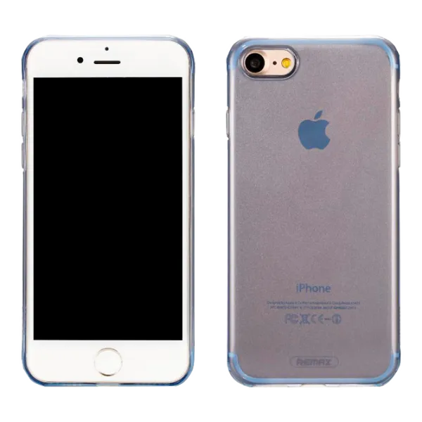 Husa Apple iPhone 7/8 Plus Remax Back/ TPU/ Blue photo 1