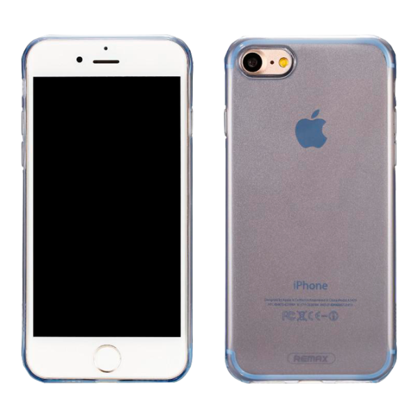 Husa Apple iPhone 7/8 Plus Remax Back/ TPU/ Blue photo 1