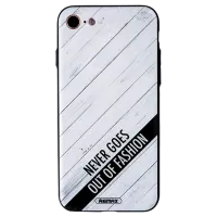 Husă pentru smartphone Apple iPhone 7/ 8 Remax/ Back/ PC/ PU/ White Black
