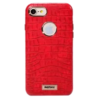 Husă pentru smartphone Apple iPhone 7/ 8/ SE2 Remax/ Back/ PC/ PU/ Rose Gold Red