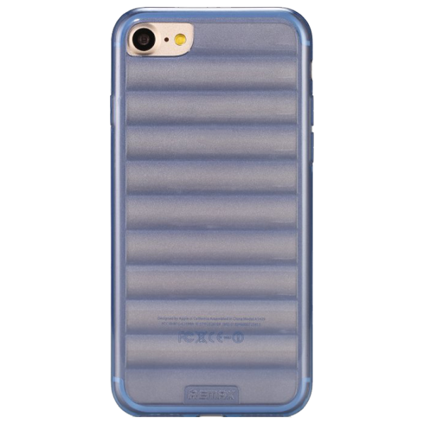 Husă pentru smartphone Apple iPhone 7/ 8/ SE2 Remax/ Back/ TPU/ Blue photo 1