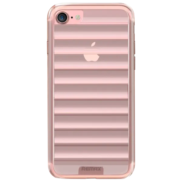 Husă pentru smartphone Apple iPhone 7/ 8/ SE2 Remax/ Back/ TPU/ Rose Gold photo 1