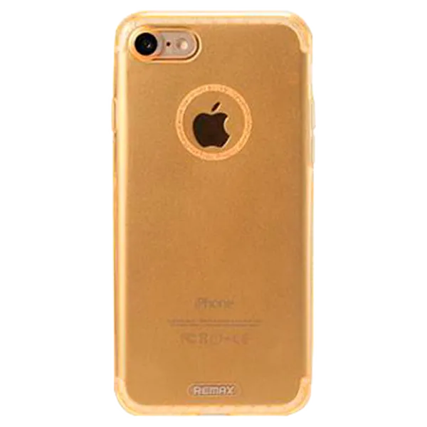 Husă pentru smartphone Apple iPhone 7/ 8/ SE2 Remax/ Back/ TPU/ Gold photo 1