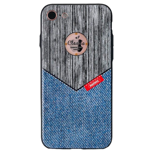 Husă pentru smartphone Apple iPhone 7/ 8 Remax/ Back/ TPU/ Blue Black photo 1 Husă pentru smartphone Apple iPhone 7/ 8 Remax/ Back/ TPU/ Blue Black photo 1
