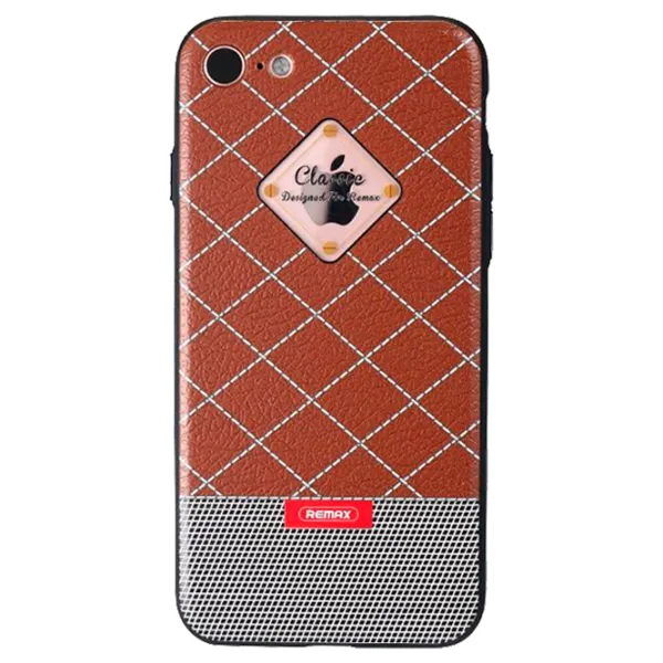 Husă pentru smartphone Apple iPhone 7/ 8/ SE2 Remax/ Back/ TPU/ Brown Black photo 1 Husă pentru smartphone Apple iPhone 7/ 8/ SE2 Remax/ Back/ TPU/ Brown Black photo 1