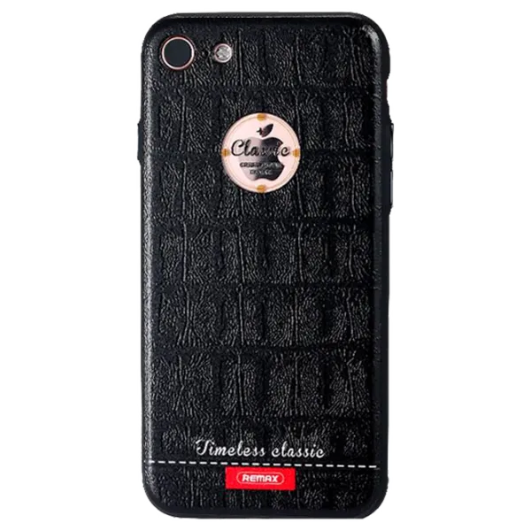 Husă pentru smartphone Apple iPhone 7/ 8/ SE2 Remax/ Back/ TPU/ White Black photo 1