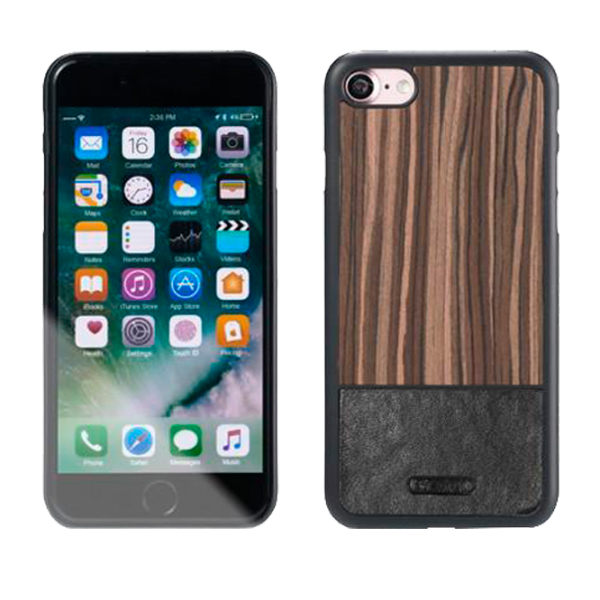 Husa Apple iPhone 7/8 Remax Back/ PP/ Walnut Black photo 1