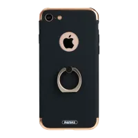 Husa Apple iPhone 7/8 Remax Back/ PC/Metal Plating/ Black