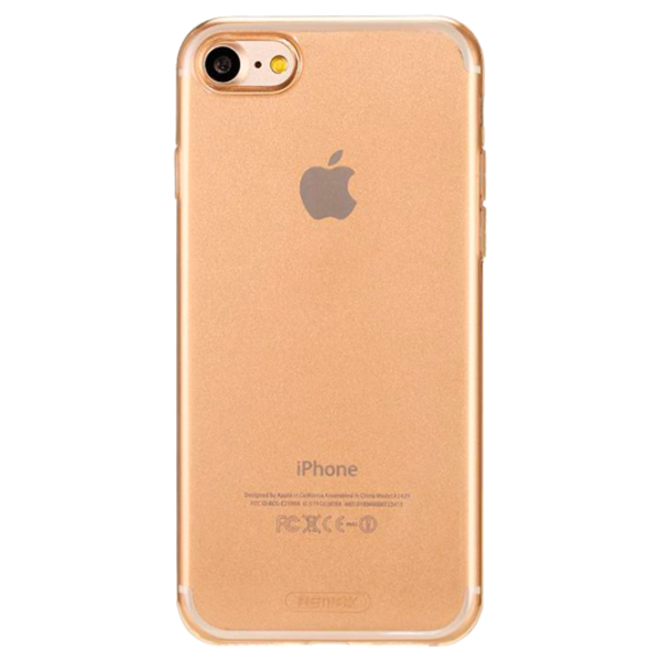 Husă pentru smartphone Apple iPhone 7/ 8/ SE2 Remax/ Back/ TPU/ Gold photo 1