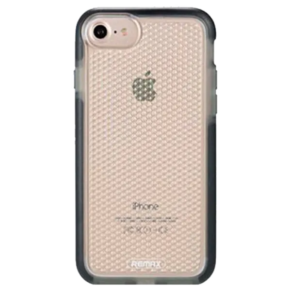 Husă pentru smartphone Apple iPhone 7/ 8/ SE2 Remax/ Back/ TPU/ Transparent Black photo 1