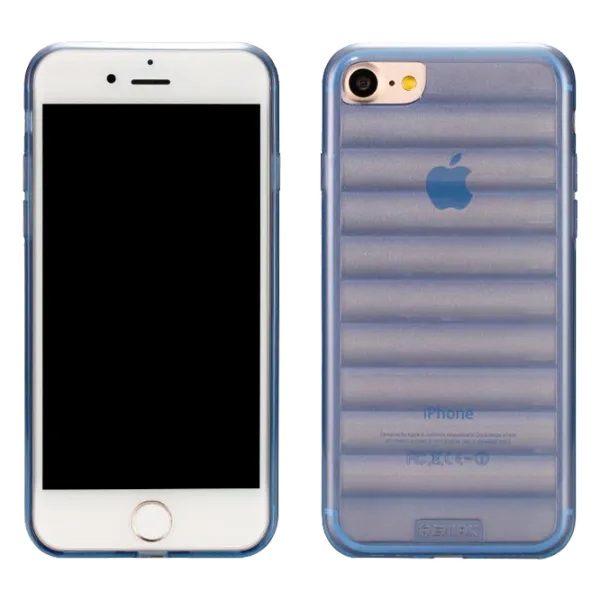Husa Apple iPhone 7/8 Plus Remax Back/ TPU/ Blue photo 1