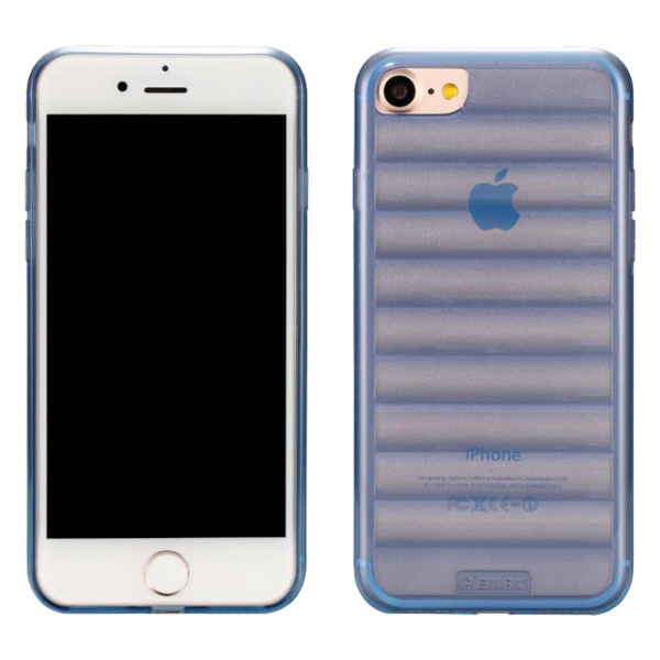Husa Apple iPhone 7/8 Plus Remax Back/ TPU/ Blue photo 1