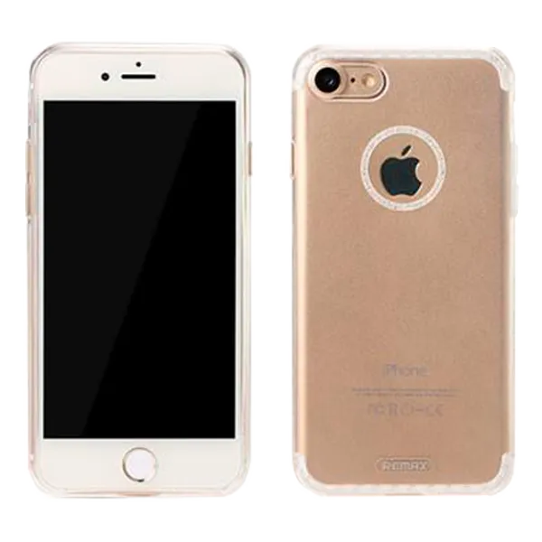Husa Apple iPhone 7/8 Plus Remax Back/ TPU/ Crystal  photo 1 Husa Apple iPhone 7/8 Plus Remax Back/ TPU/ Crystal  photo 1