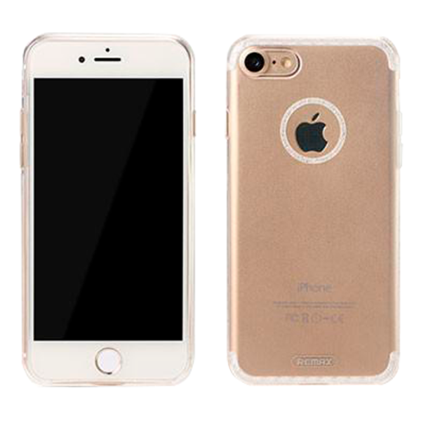 Husa Apple iPhone 7/8 Plus Remax Back/ TPU/ Crystal  photo 1 Husa Apple iPhone 7/8 Plus Remax Back/ TPU/ Crystal  photo 1