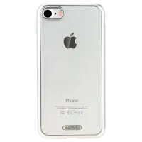 Husă pentru smartphone Apple iPhone 7/ 8/ SE2 Remax/ Back/ TPU/ Transparent Silver