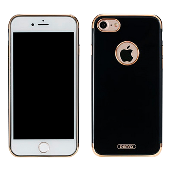 Чехол Apple iPhone 7/8 Plus Remax Back/ TPU/ Золотой photo 1