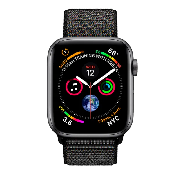 Ceas inteligent Apple Watch Series 4 1.73"/ MU6E2/ Sport Loop Gray photo 1
