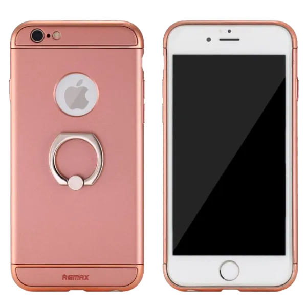 Husa Apple iPhone 6/6S Remax Back/ PP/ Rose Gold photo 1