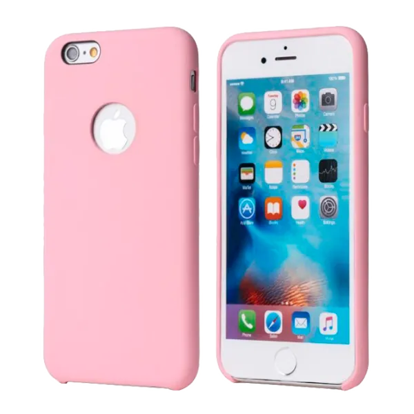Husa Apple iPhone 6/6S Remax Back/ TPU/ Pink photo 1