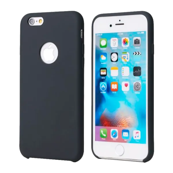 Husa Apple iPhone 6/6S Remax Back/ TPU/ Black photo 1