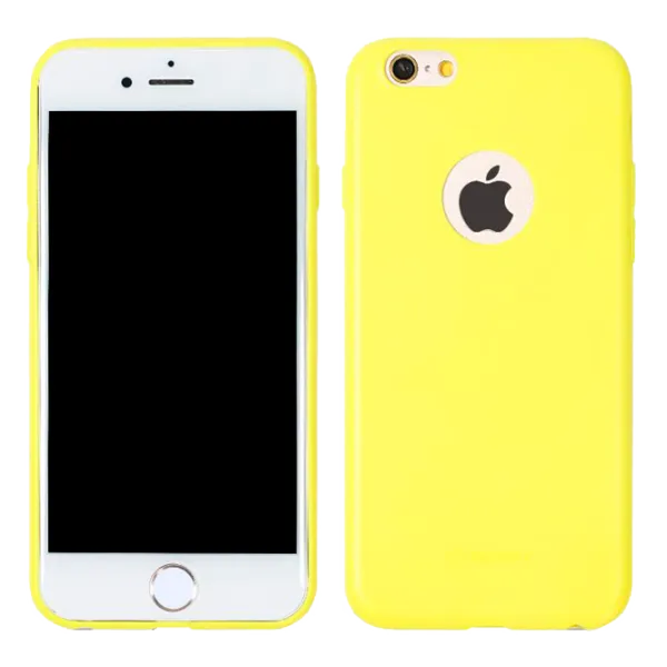 Чехол Apple iPhone 6/6S Remax Back/ TPU/ Желтый photo 1