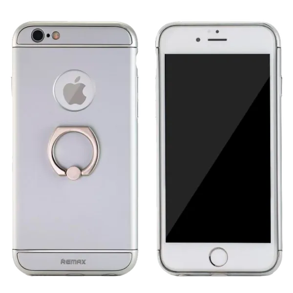 Чехол Apple iPhone 6/6S Plus Remax Back/ PP/ Серебристый photo 1