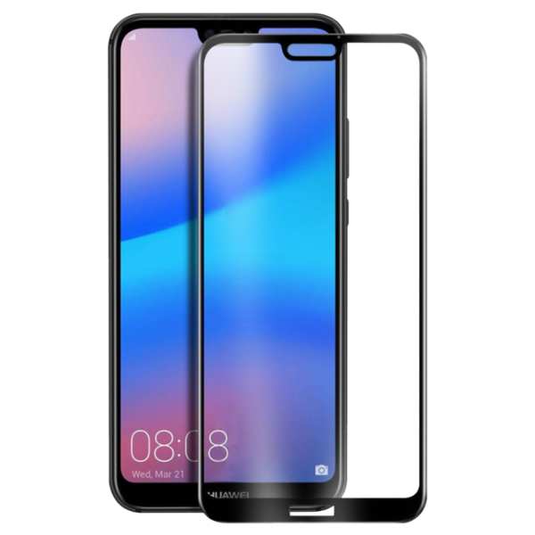 Защитное стекло Cover X Huawei P20 0.26 mm/ Глянцевый/ Черный photo 1