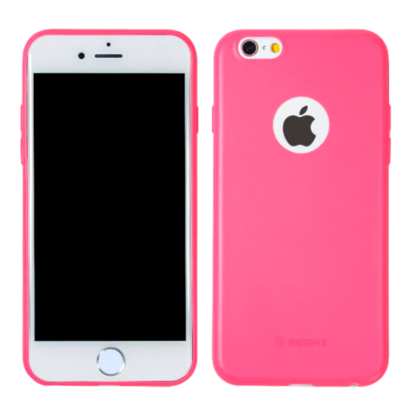 Husa Apple iPhone 6/6S Plus Remax Back/ TPU/ Pink photo 1