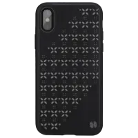 Husă pentru smartphone Apple iPhone X Nillkin/ Back/ TPU/ PC/ PU/ Black