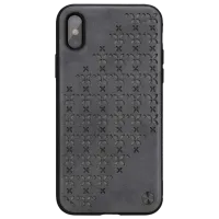 Чехол для смартфона Apple iPhone X Nillkin/ Back/ TPU/ PC/ PU/ Серый