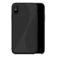 Husa Apple iPhone X Nillkin Back/ TPU/PC/ Black