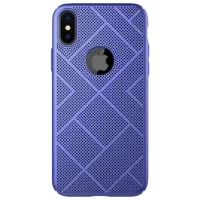 Husă pentru smartphone Apple iPhone X Nillkin/ Back/ PC/ Blue
