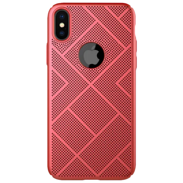Husă pentru smartphone Apple iPhone X Nillkin/ Back/ PC/ Red photo 1
