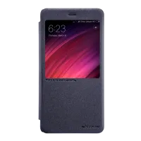 Husa Xiaomi Redmi Note 4 Nillkin Flip Cover/ Leather/ Black