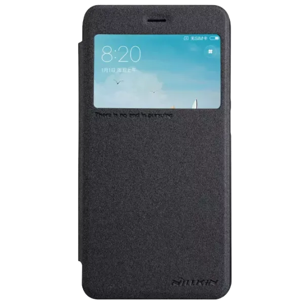 Husă pentru smartphone Xiaomi Redmi 4X Nillkin/ Flip Cover/ Piele/ Black photo 1 Husă pentru smartphone Xiaomi Redmi 4X Nillkin/ Flip Cover/ Piele/ Black photo 1
