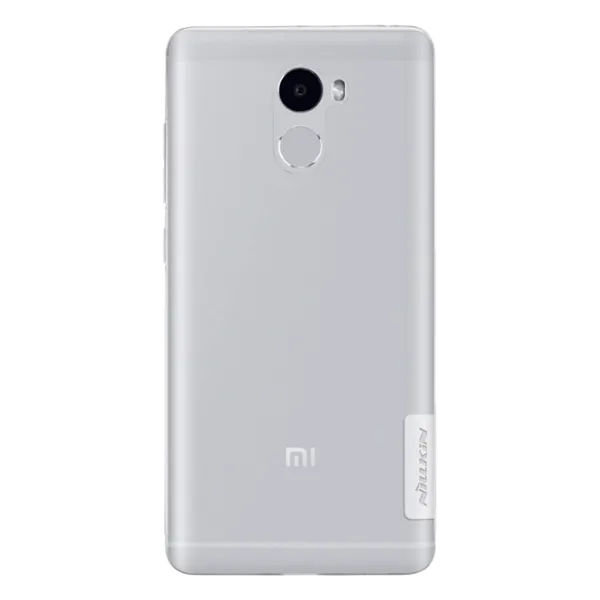 Чехол Xiaomi Redmi 4 Nillkin Back Ultra Thin/ TPU/ Transparent Белый photo 1