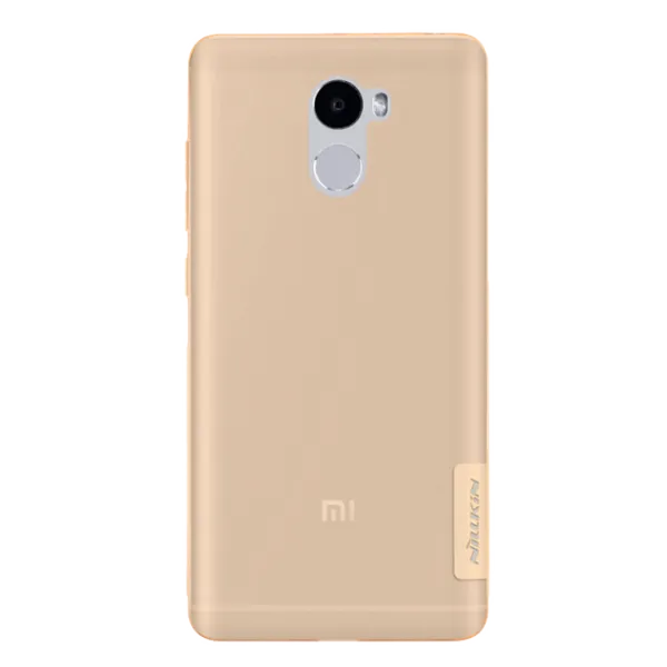 Husa Xiaomi Redmi 4 Nillkin Back Ultra Thin/ TPU/ Brown photo 1