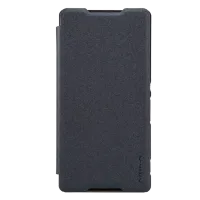 Husa Sony Xperia Z4 Nillkin Flip Cover/ Leather/ Black