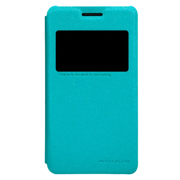 Чехол Sony Xperia E1 Nillkin Flip Cover/ Leather/ Синий photo 1