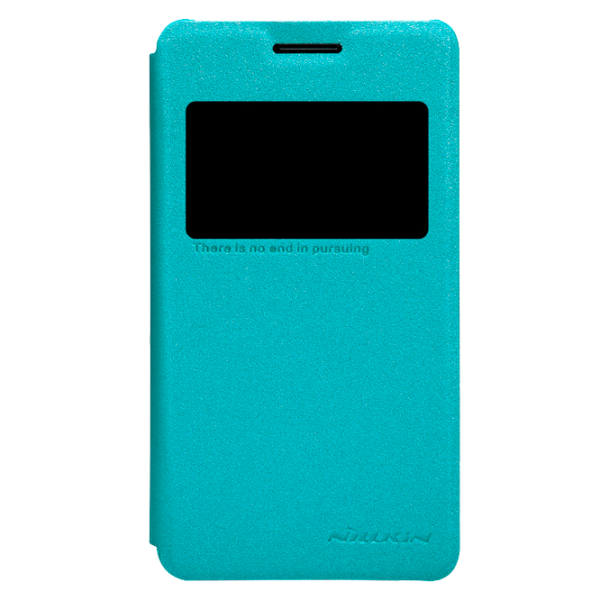 Чехол Sony Xperia E1 Nillkin Flip Cover/ Leather/ Синий photo 1
