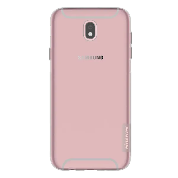 Чехол для смартфона Samsung Galaxy J7 (2017) Nillkin/ Back/ TPU/ Прозрачный Серый photo 1