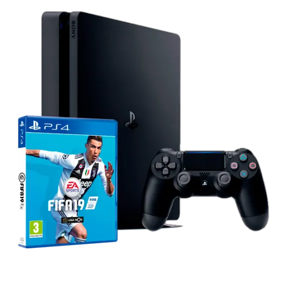 Sony Playstation 4 Slim Черный photo 1