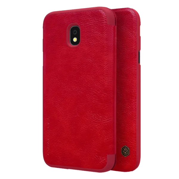 Husa Samsung J330 Galaxy J3 (2017) Nillkin Flip Cover/ Leather/ Red photo 1