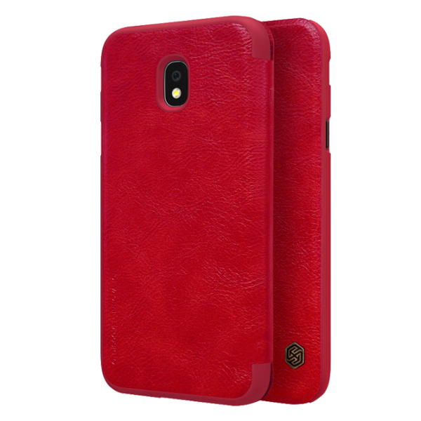 Husa Samsung J330 Galaxy J3 (2017) Nillkin Flip Cover/ Leather/ Red photo 1