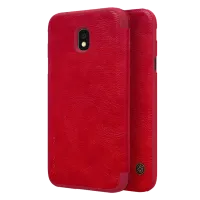 Husa Samsung J330 Galaxy J3 (2017) Nillkin Flip Cover/ Leather/ Red