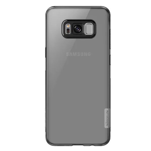 Husa Samsung Galaxy S8 Nillkin Back Ultra Thin/ TPU/ Transparent Gray photo 1