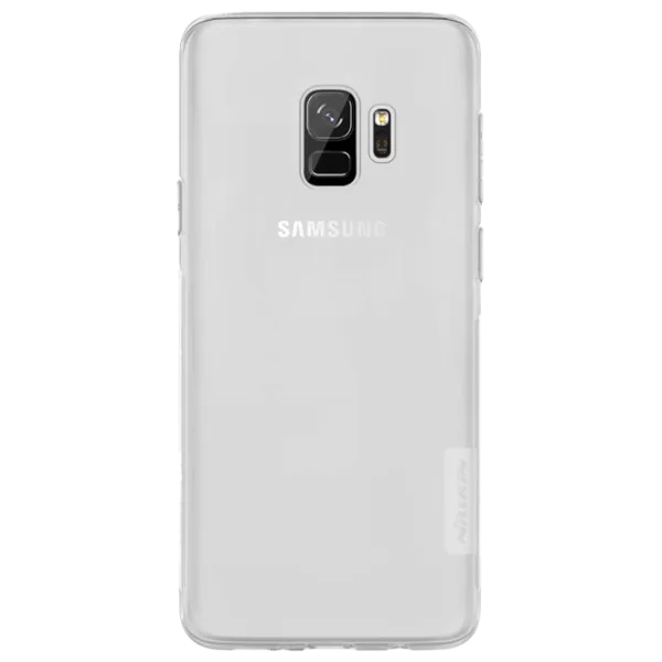 Husă pentru smartphone Samsung Galaxy S9 Nillkin/ Back Ultra Thin/ TPU/ White Transparent photo 1