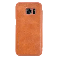 Husa Samsung Galaxy S7 Nillkin Flip Cover/ Leather/ Brown